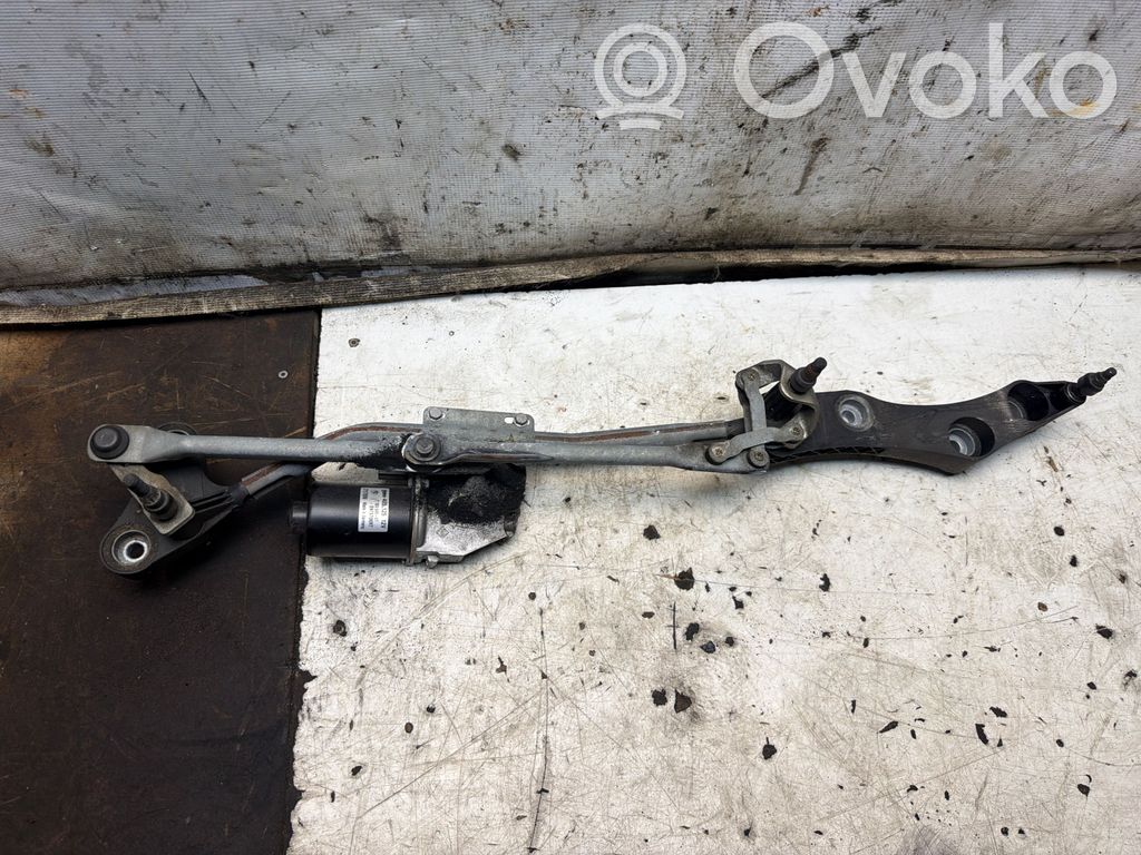 BMW 5 E60 E61 Wischergestänge Wischermotor vorne 