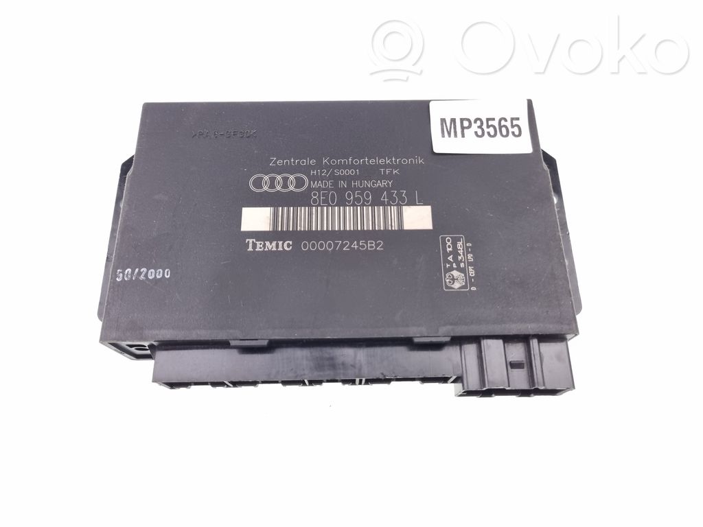 Audi A4 S4 B8 8K Comfort/convenience module 