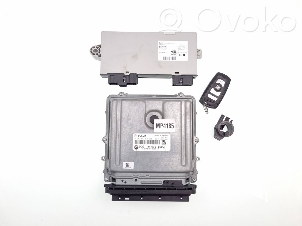 BMW 5 F10 F11 Engine ECU kit and lock set 
