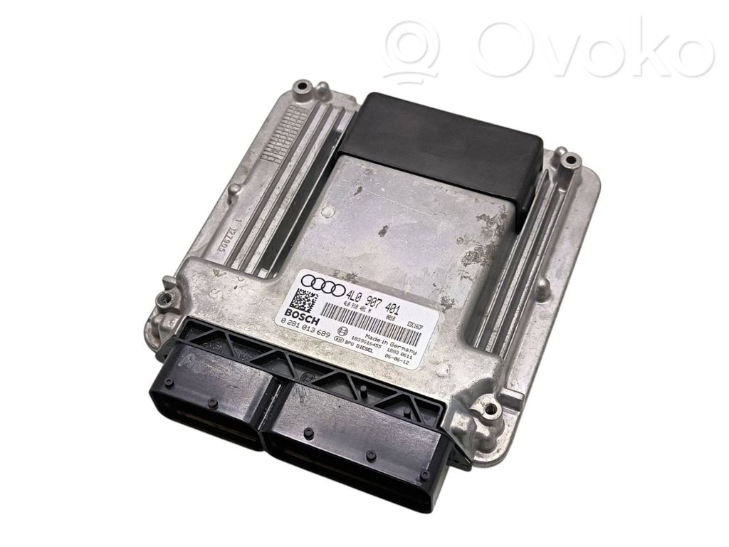 Engine control unit/module   4L0907401,4L0910401M,0281013689