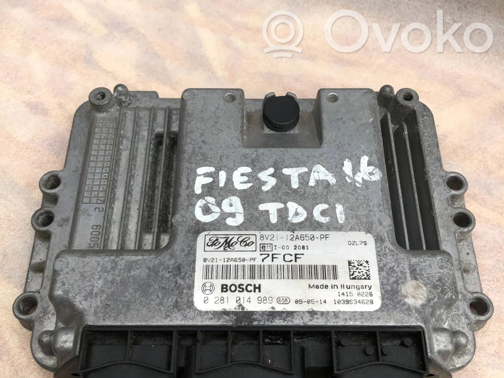 Ford Fiesta Engine control unit/module 