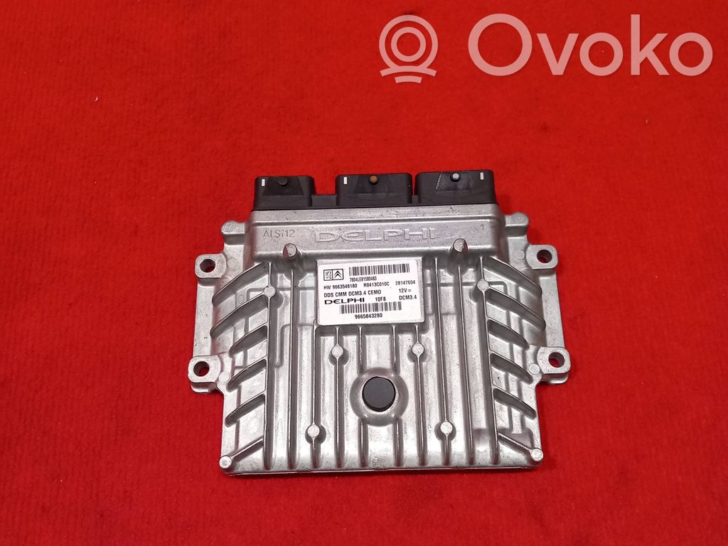 Engine control unit/module   7604LE81580483,9665843280,28147604,9663548180,R0413C010C