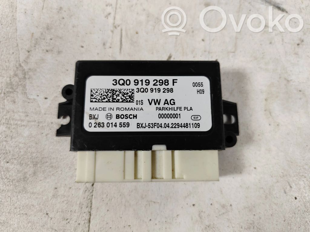 Skoda Karoq Parkošanas (PDC) vadības bloks 