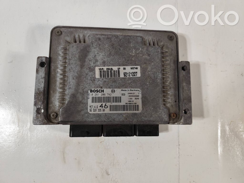 Peugeot 607 Engine control unit/module 