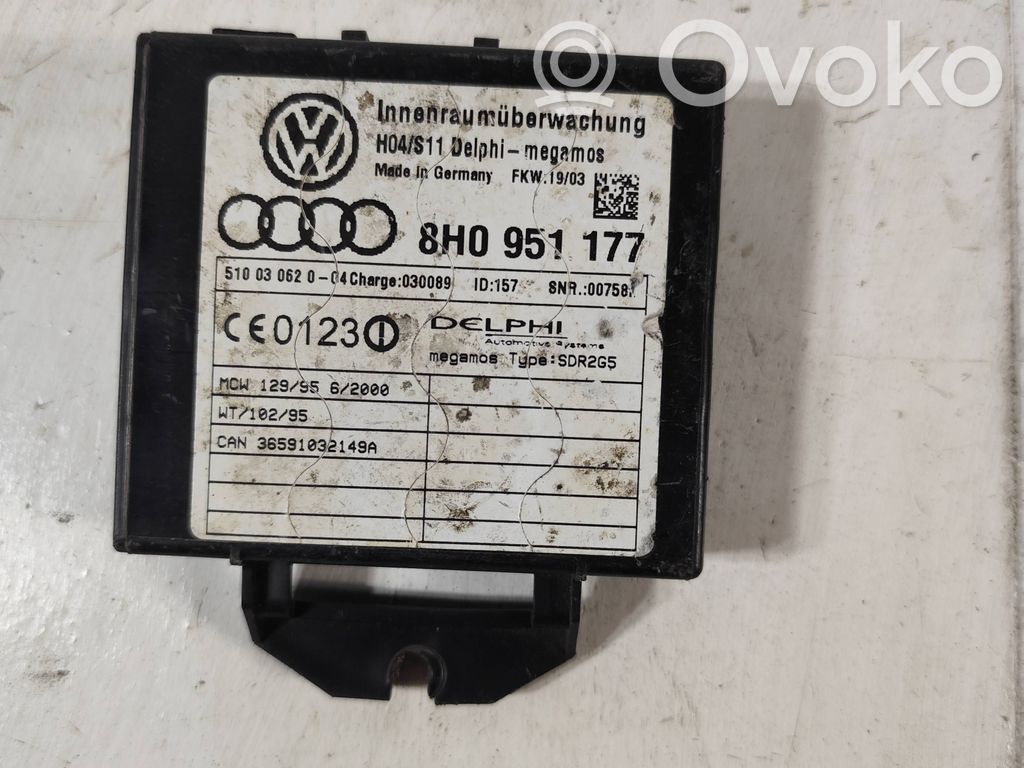 Audi A4 S4 B6 8E 8H Alarm control unit/module 