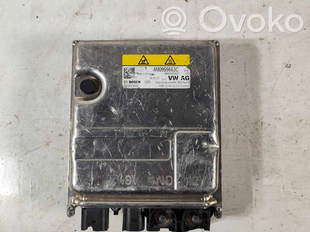 Audi Q7 4M Voltage converter inverter 