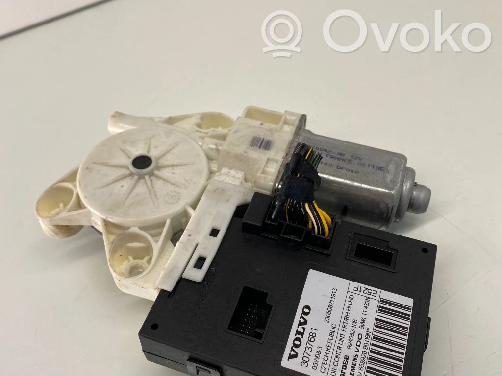 Volvo V50 Silnik regulatora szyby drzwi przednich 