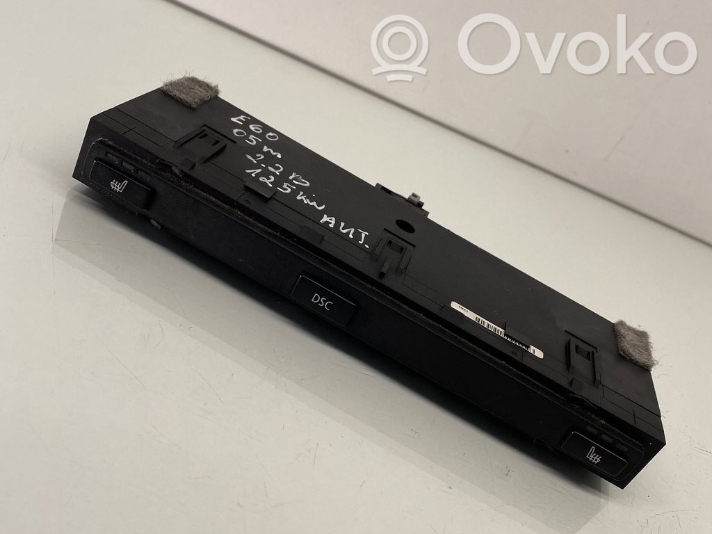 BMW 5 E60 E61 Sēdekļu apsildes slēdzis 