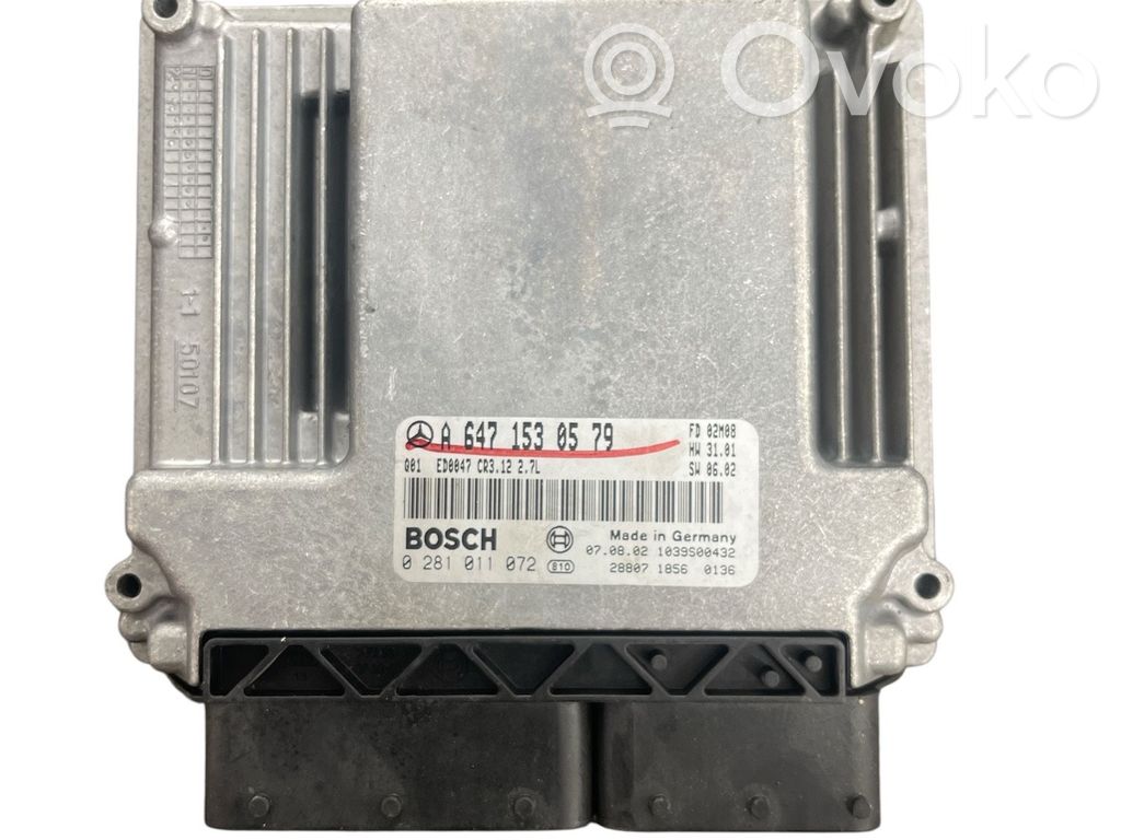 Mercedes-Benz E W211 Engine control unit/module 