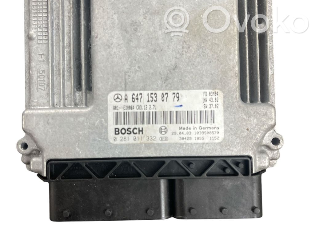 Mercedes-Benz E W211 Engine control unit/module 