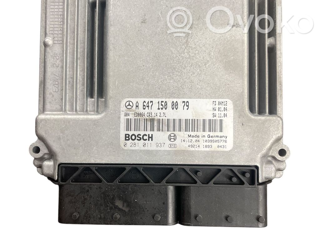 Mercedes-Benz E W211 Engine control unit/module 