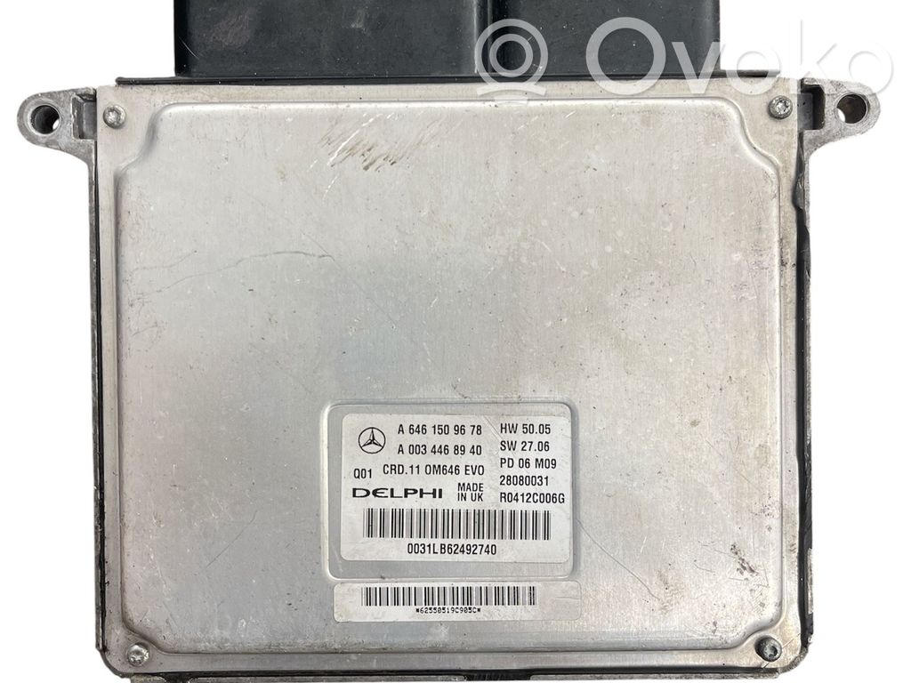 Engine control unit/module   A6461509678,A0034468940