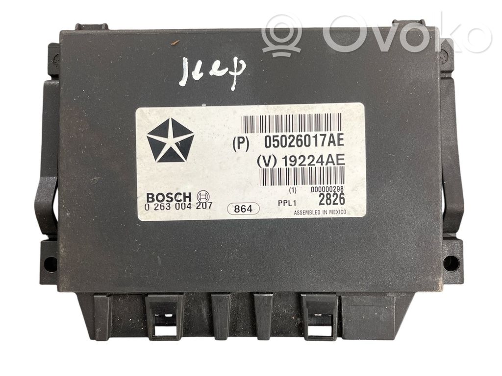 Jeep Grand Cherokee (WK) Other control units/modules 