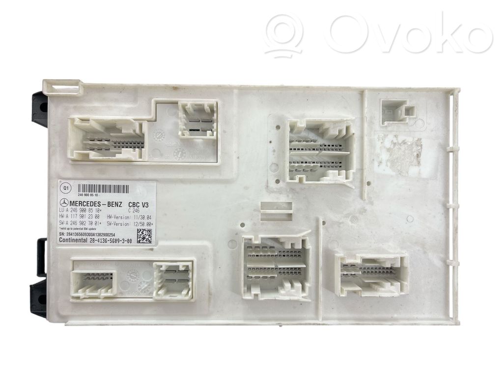 Mercedes-Benz B W246 W242 Unidad de control/módulo de la puerta 