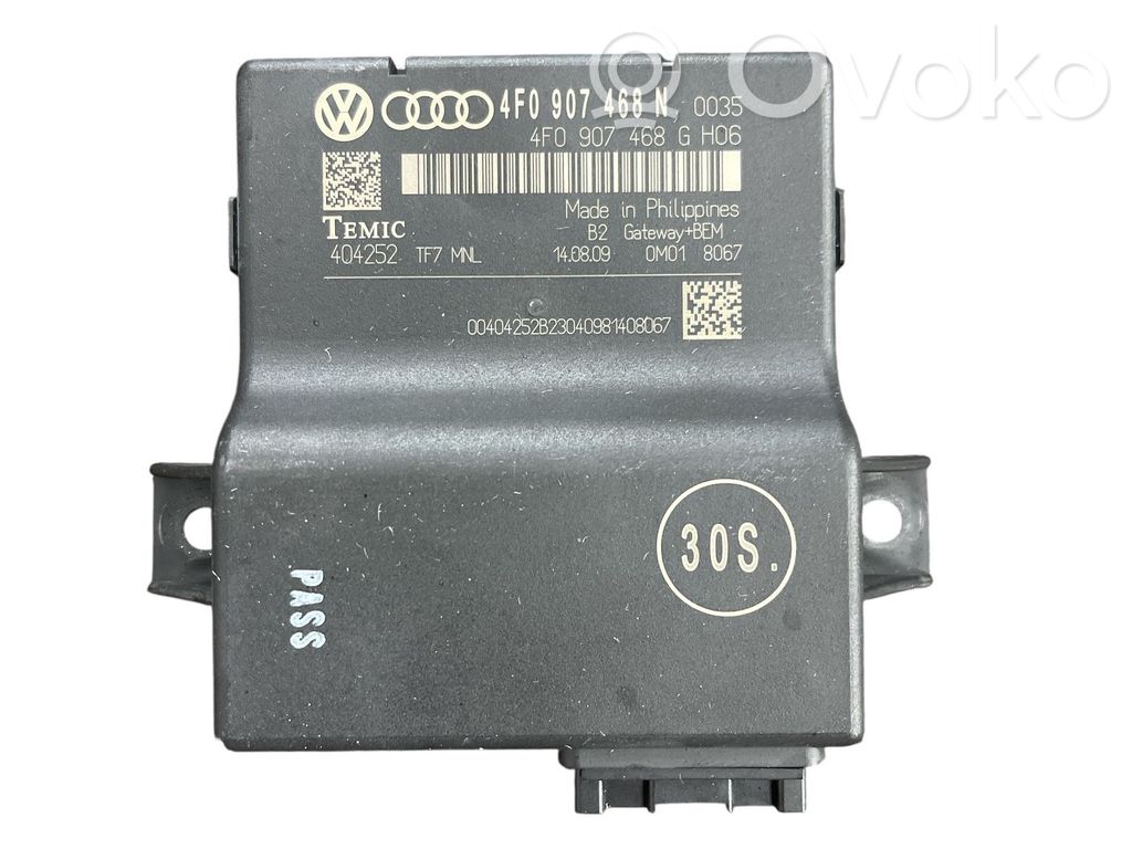 Audi A6 Allroad C6 Gateway control module 