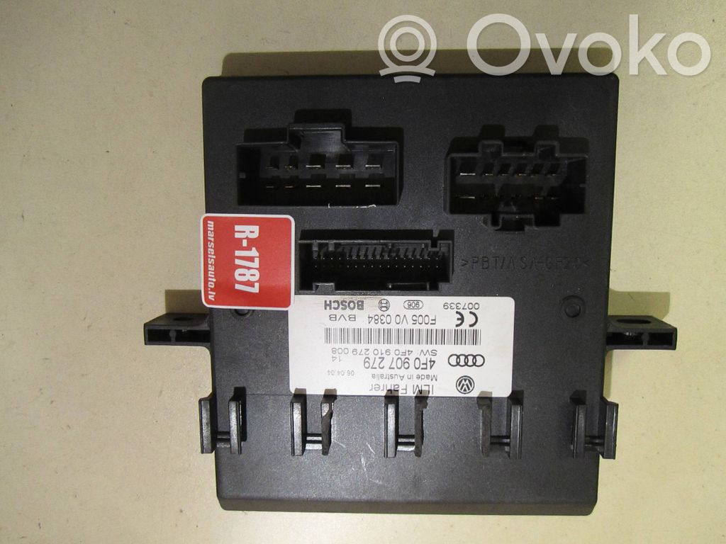 Module confort   4F0907279,F005V00384,4F0910279