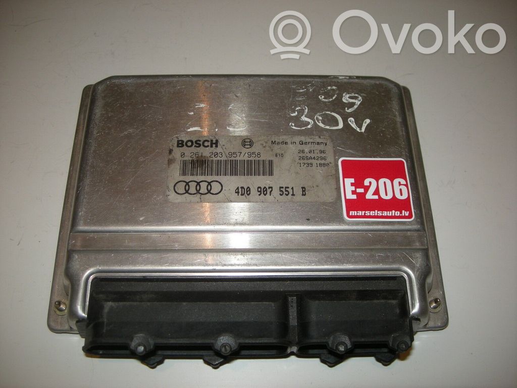 Engine control unit/module   4D0907551B