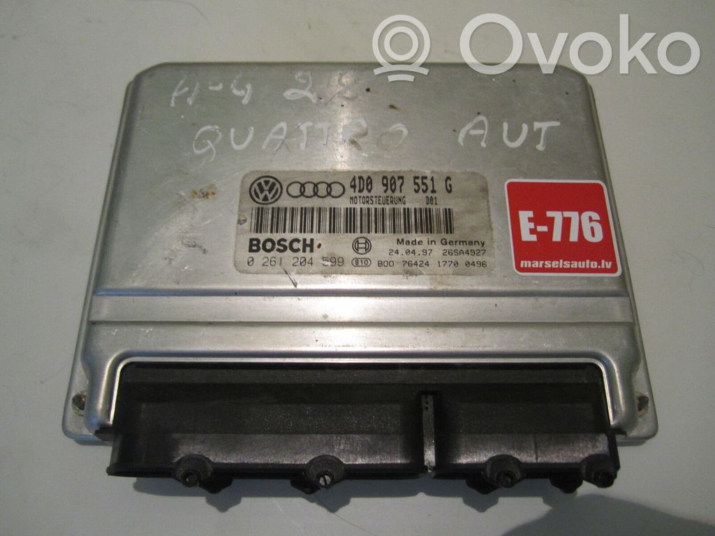 Engine control unit/module   4D0907551G