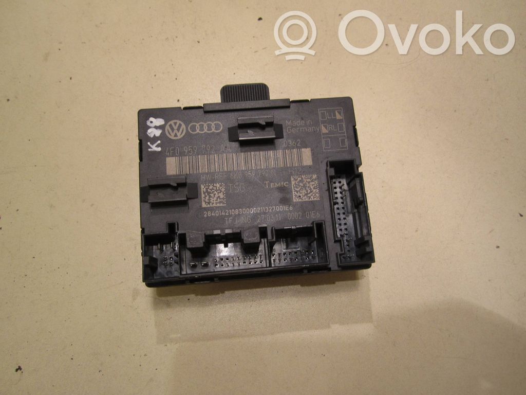 Audi A6 S6 C6 4F Door control unit/module 