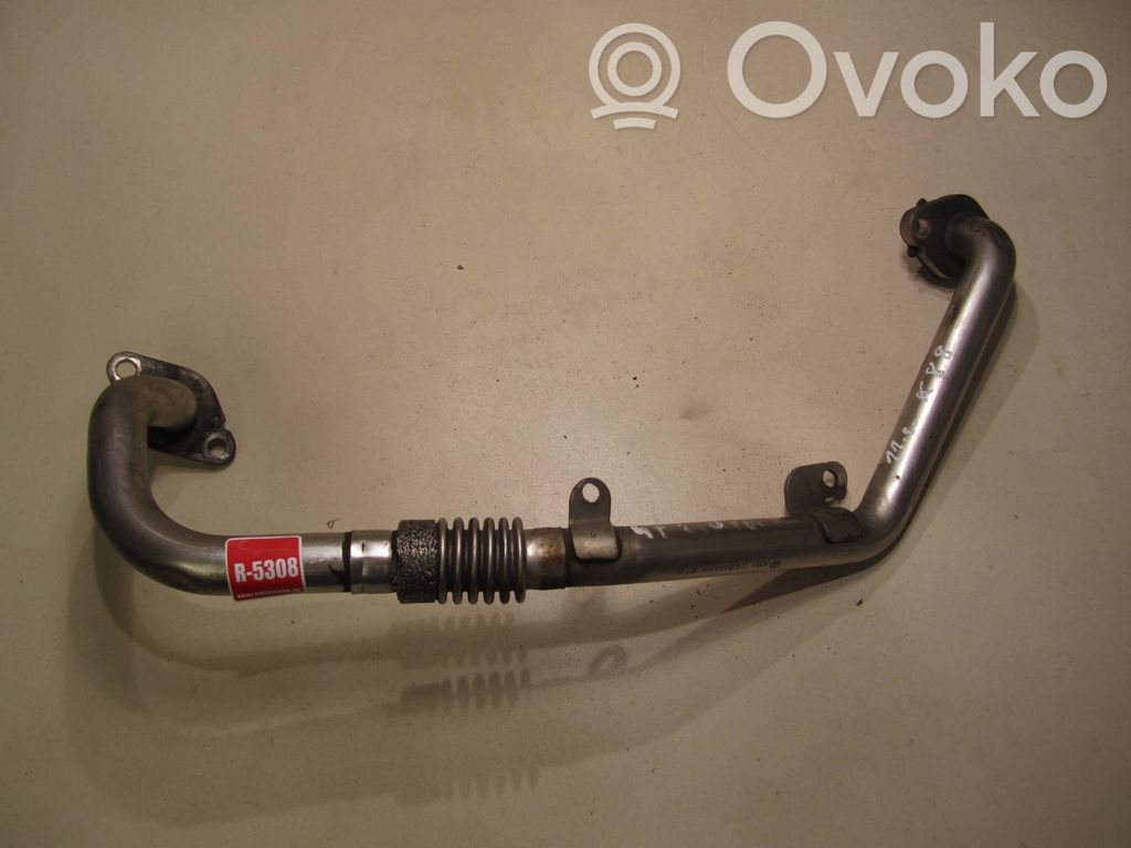 Audi A6 S6 C6 4F Przewód / Rura chłodnicy spalin EGR 