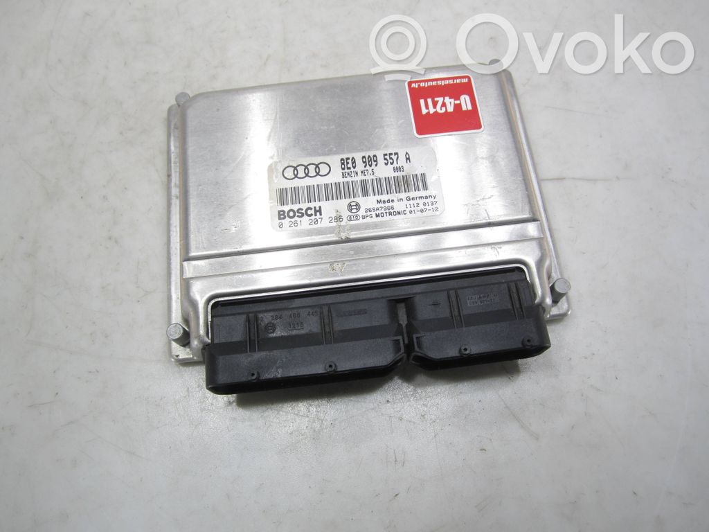 Engine control unit/module   8E0909557A,26SA7966,0261207286