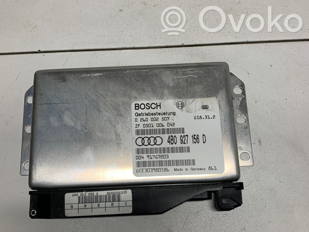 Gearbox control unit/module   4B0927156D,0260002507,0501006042