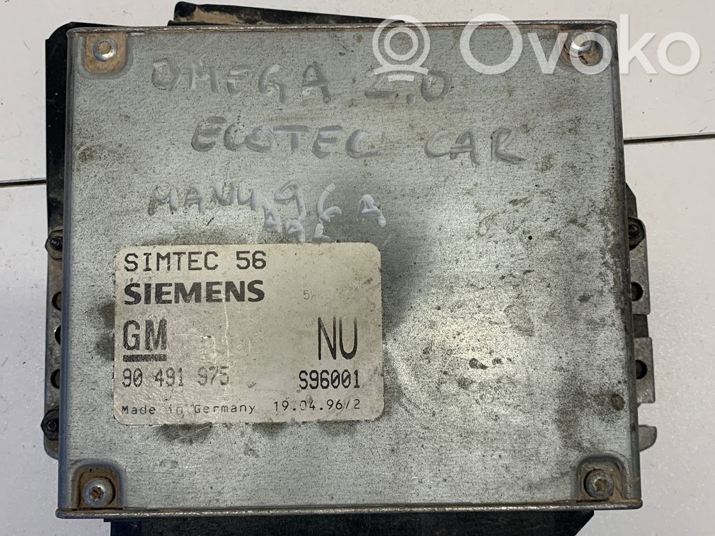 Opel Omega B1 Engine control unit/module 