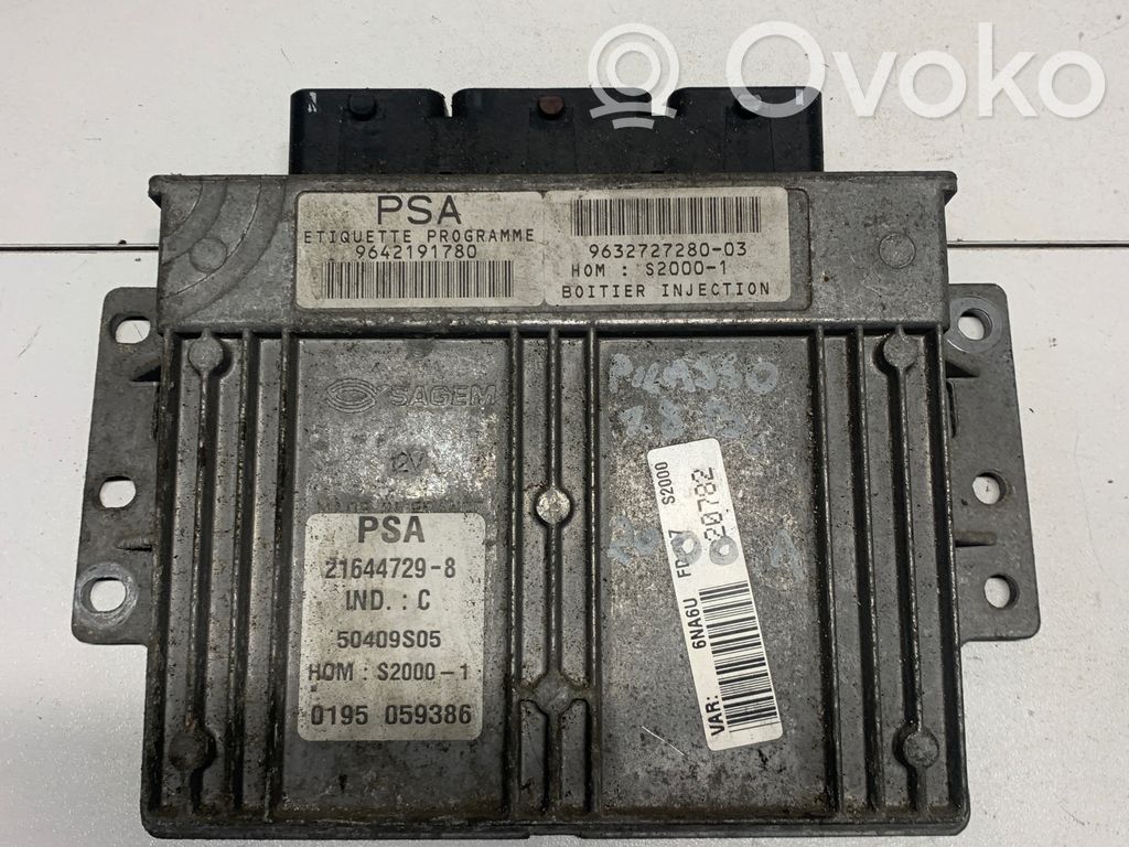 Citroen Xsara Picasso Engine control unit/module 