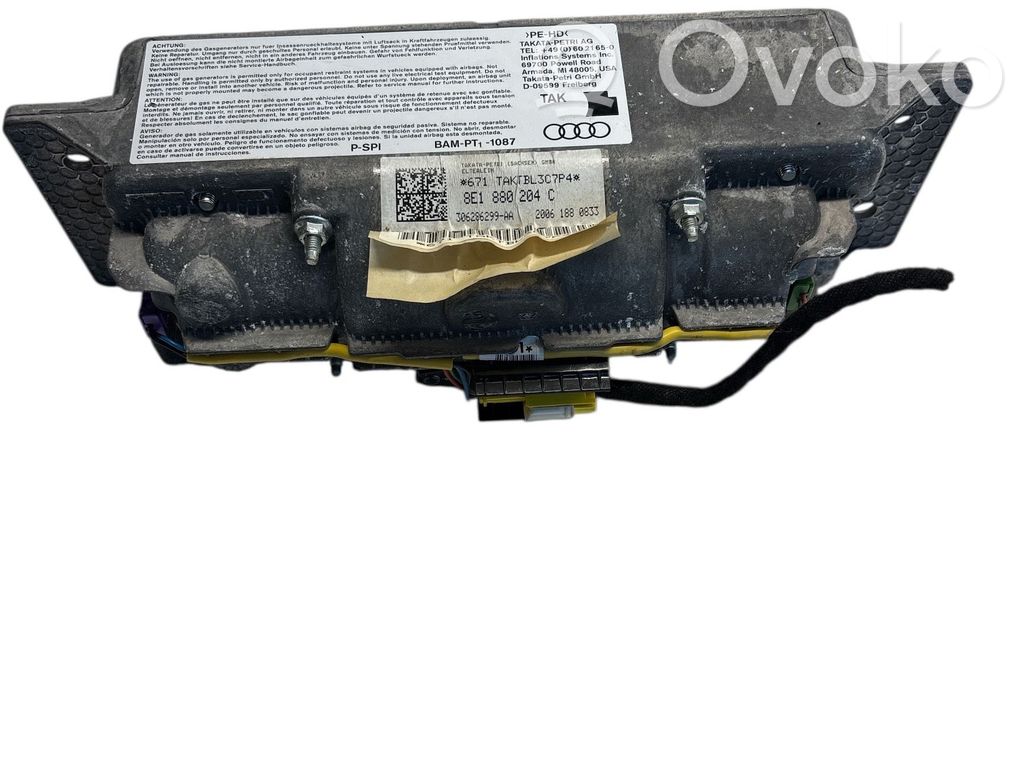 Audi A4 S4 B7 8E 8H Airbag pasager 