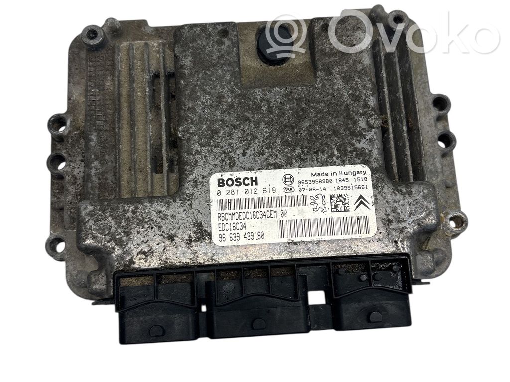 Citroen Berlingo Engine control unit/module 