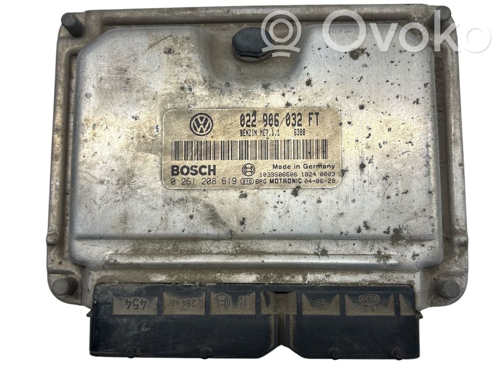 Volkswagen Touareg I Engine control unit/module 