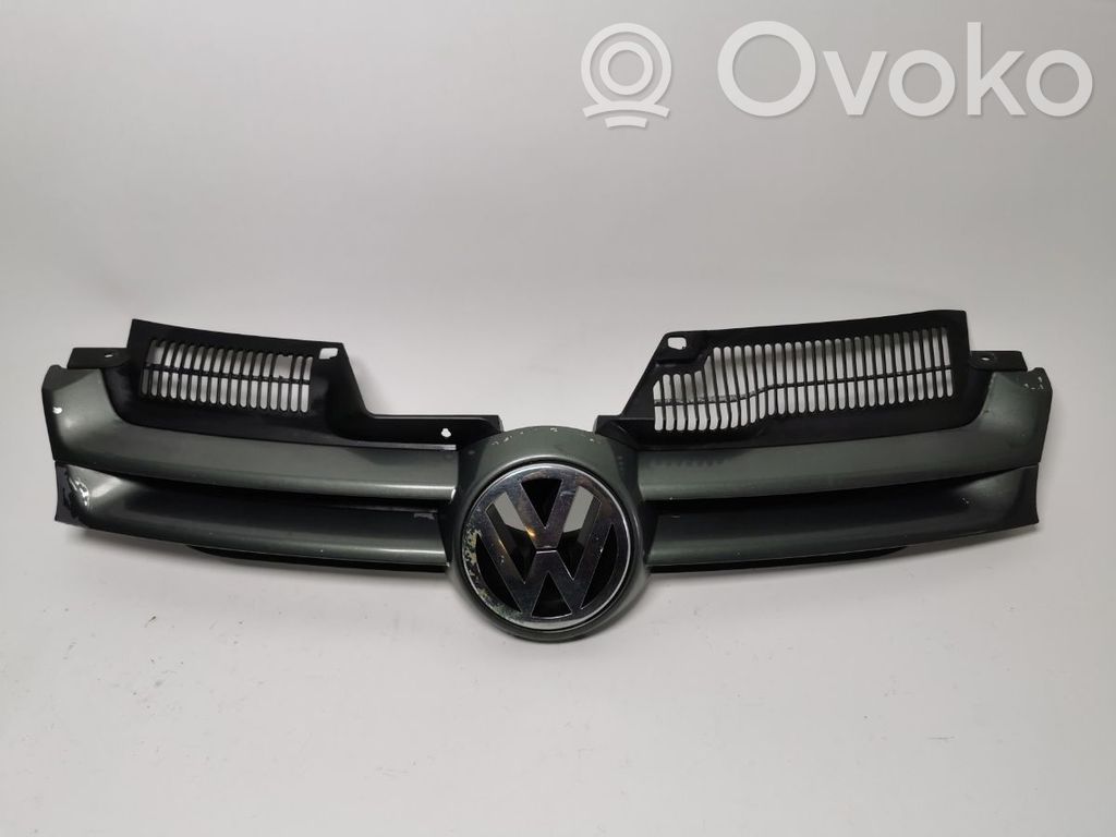 Volkswagen Golf V Rejilla superior del radiador del parachoques delantero 