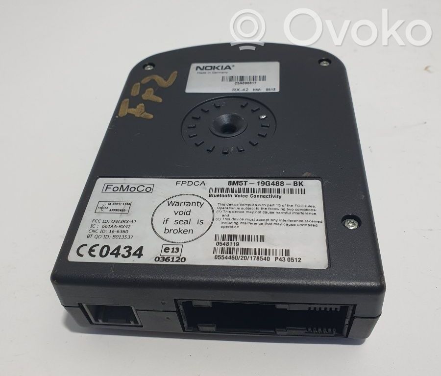 Ford Focus Bluetooth control unit module 