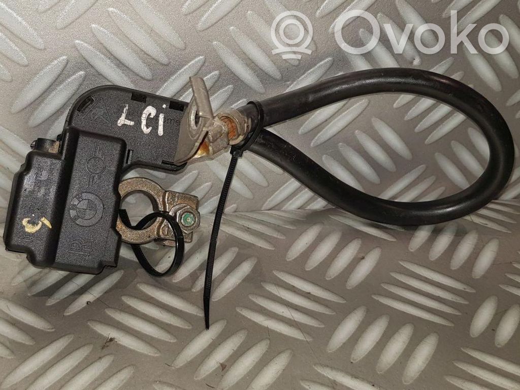 BMW 5 E60 E61 Negative earth cable (battery) 