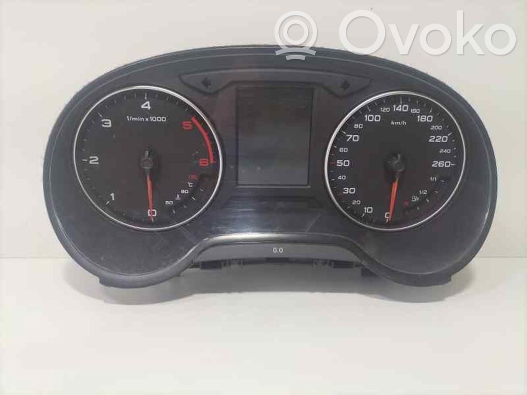 Audi A3 S3 8V Speedometer (instrument cluster) 