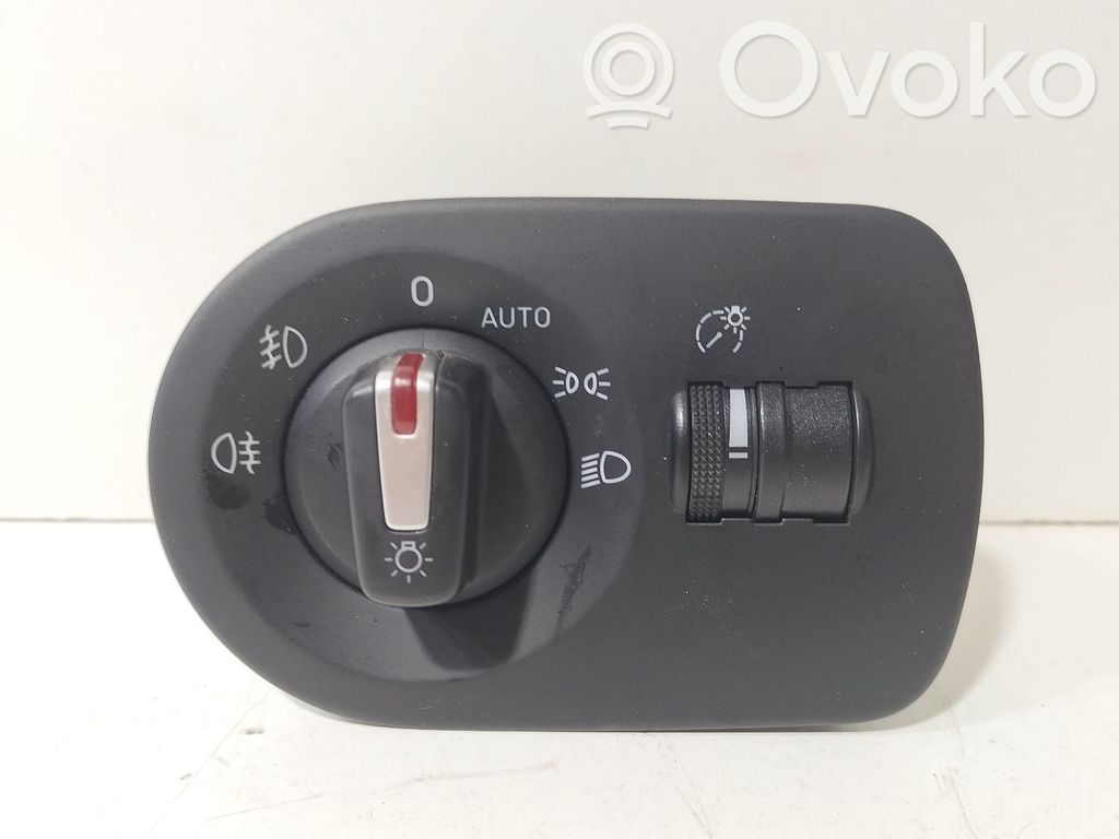 Seat Leon (1P) Regler Dimmer Schalter Beleuchtung Kombiinstrument Cockpit 