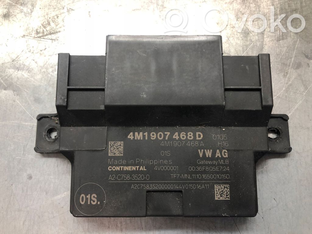 Audi A4 S4 B9 Gateway control module 