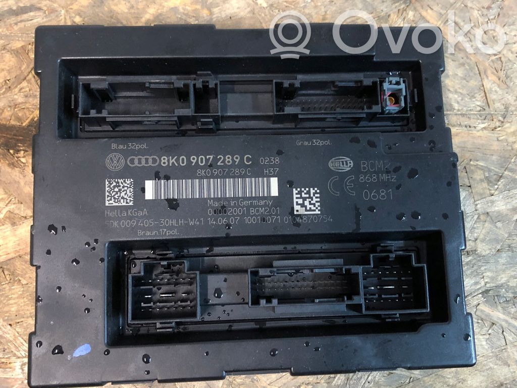 Audi A4 S4 B8 8K Mukavuusmoduuli 