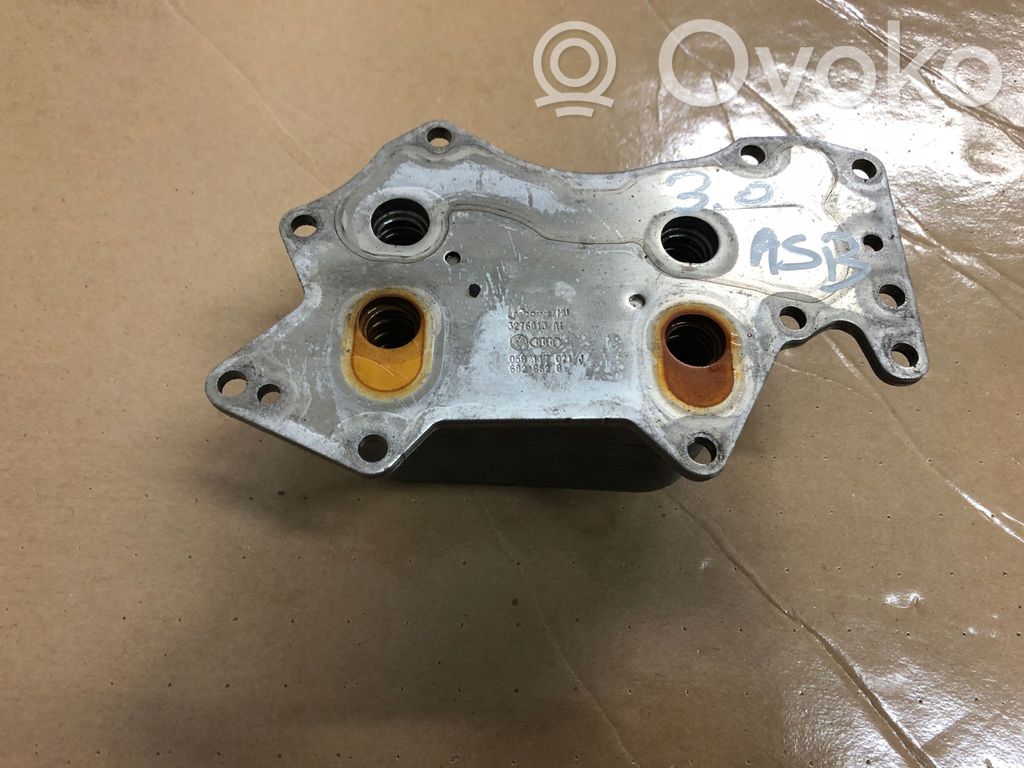 Audi A6 S6 C6 4F Oil filter mounting bracket 