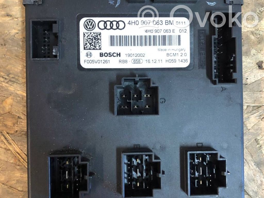 Audi A6 S6 C7 4G Módulo de confort/conveniencia 