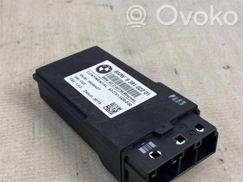 BMW 7 G11 G12 Module de commande de siège 