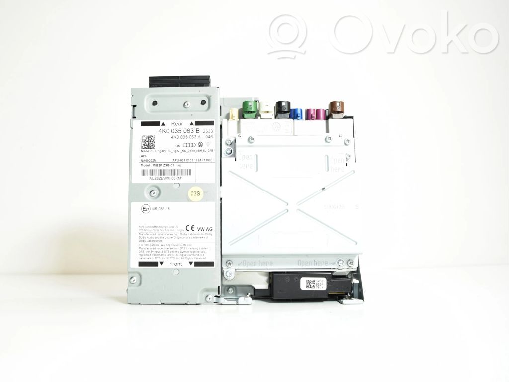 Unité / module navigation GPS   4K0035063B