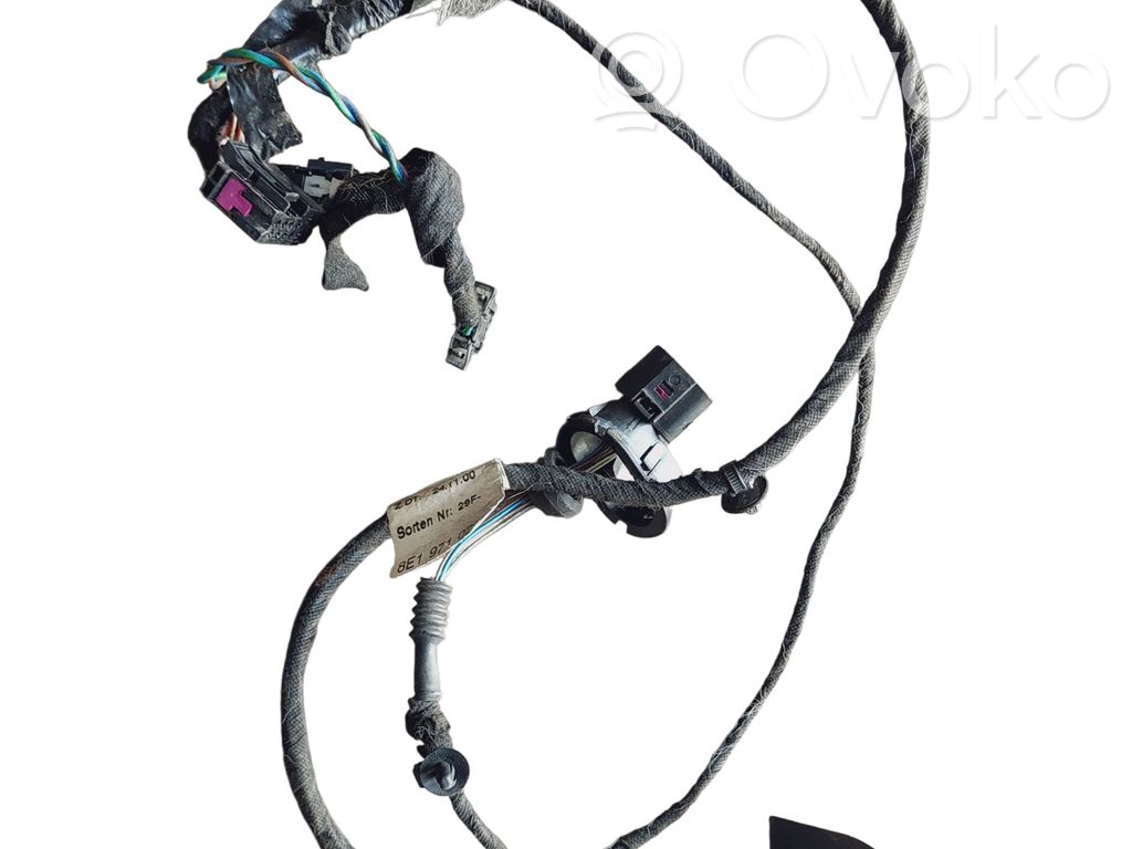 Audi A4 S4 B6 8E 8H Cableado de puerta delantera 