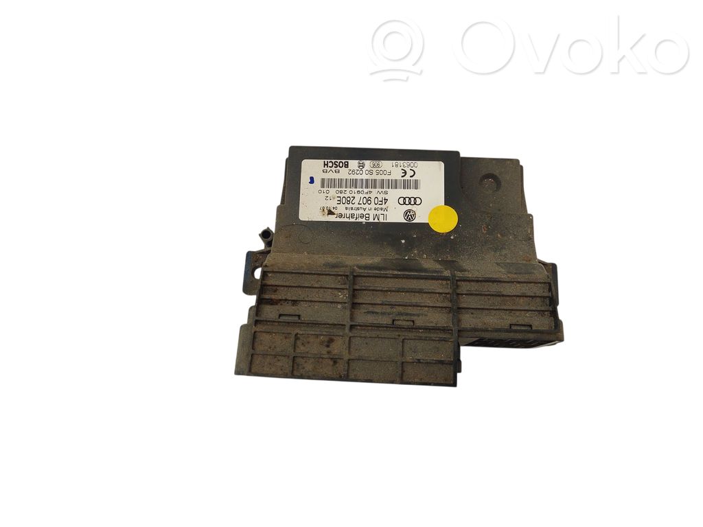 Other control units/modules   4F0907280E