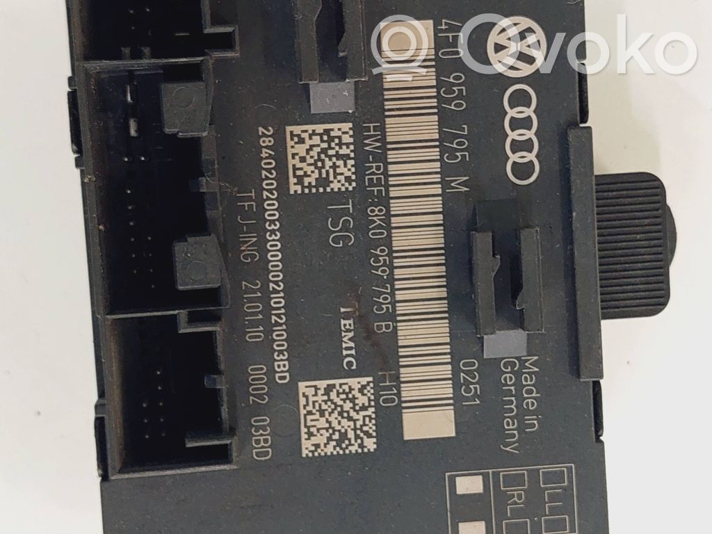 Unité de commande module de porte   4F0959795M