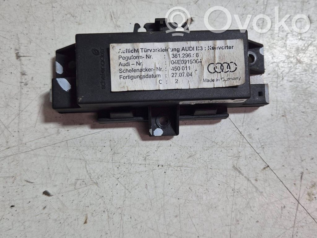 Audi A8 S8 D3 4E Unité de commande module de porte 