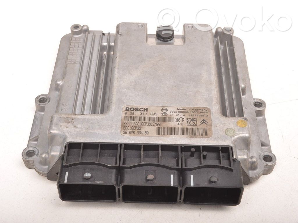 Peugeot 407 Engine control unit/module ECU 