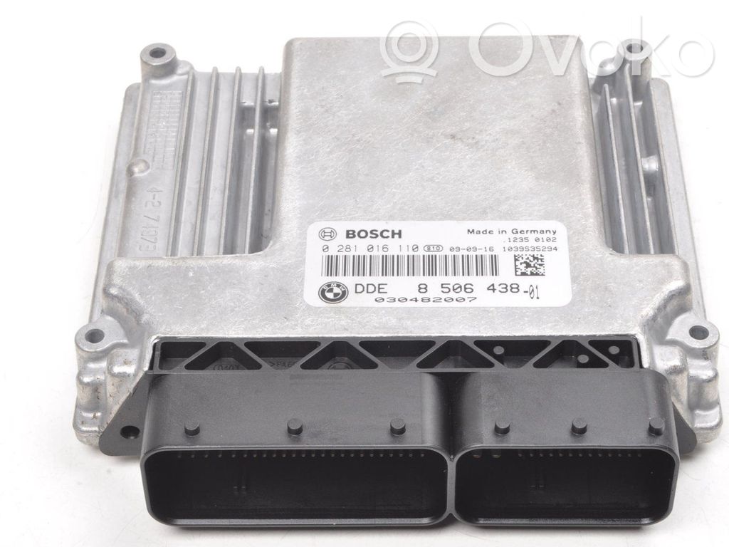 Engine control unit/module ECU   8506438,0281016110