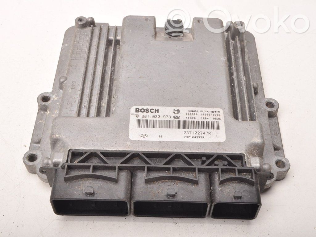 Renault Clio IV Engine control unit/module ECU 