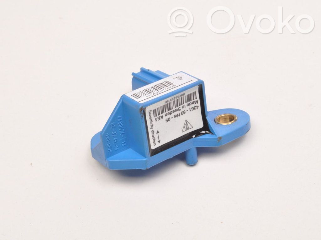 Porsche Cayman 987 Airbagsensor Crashsensor Drucksensor 